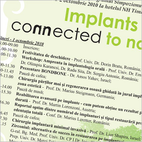 Implants Connected to Nature – 2010